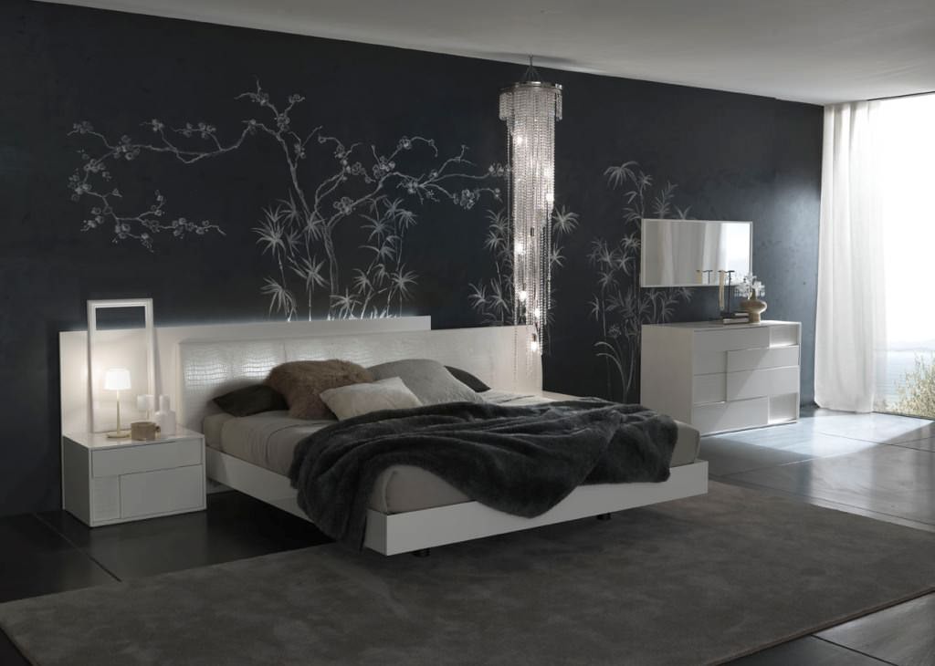 Image of: Elegant Bedroom Accent Wall Ideas