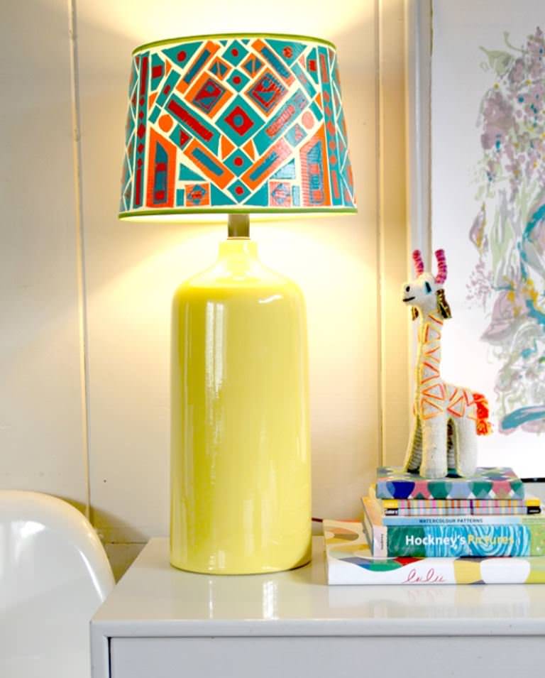 Image of: Lampshade Diy Projects