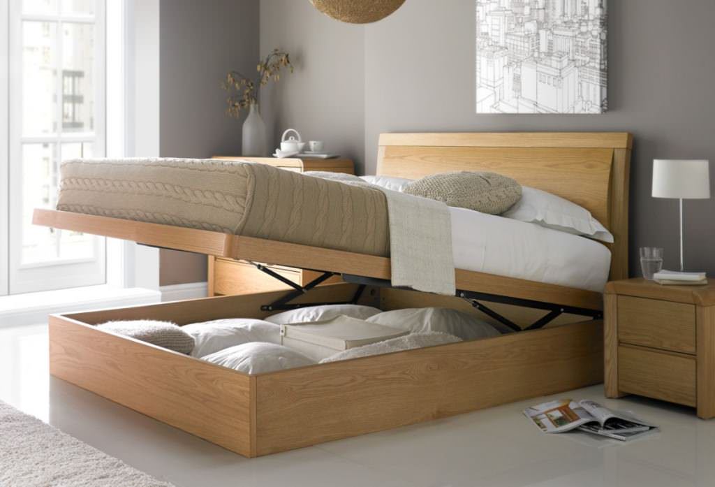 Image of: Ottoman Storage Bed Styles