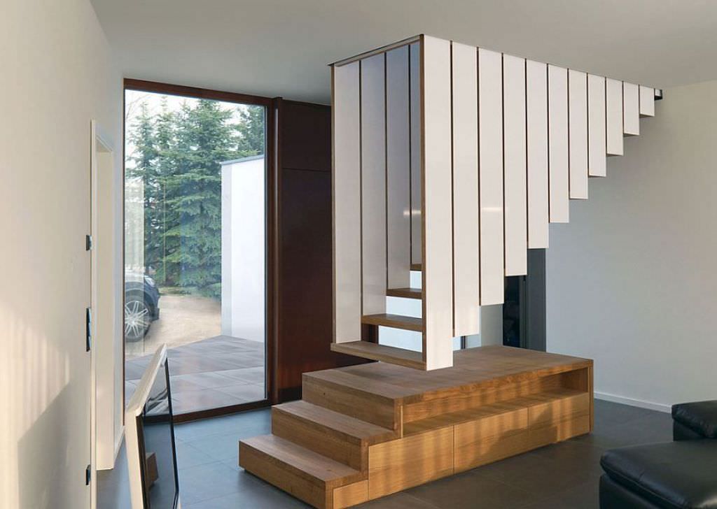 Image of: Small Unique Staircases
