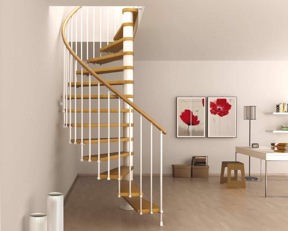 Image of: Build Space Saving Staircase