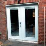 Narrow Exterior French Doors Makeover
