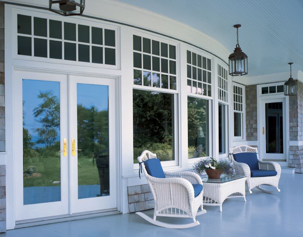 Image of: Narrow Exterior French Doors Styles