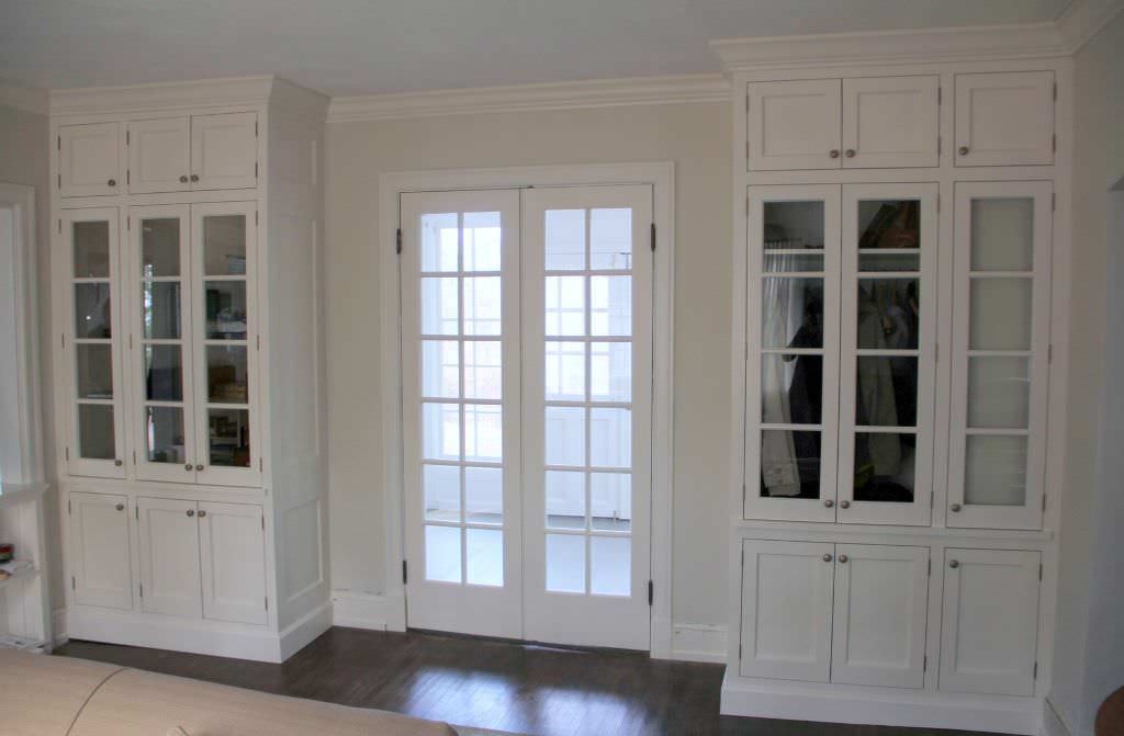Image of: Narrow Exterior French Doors