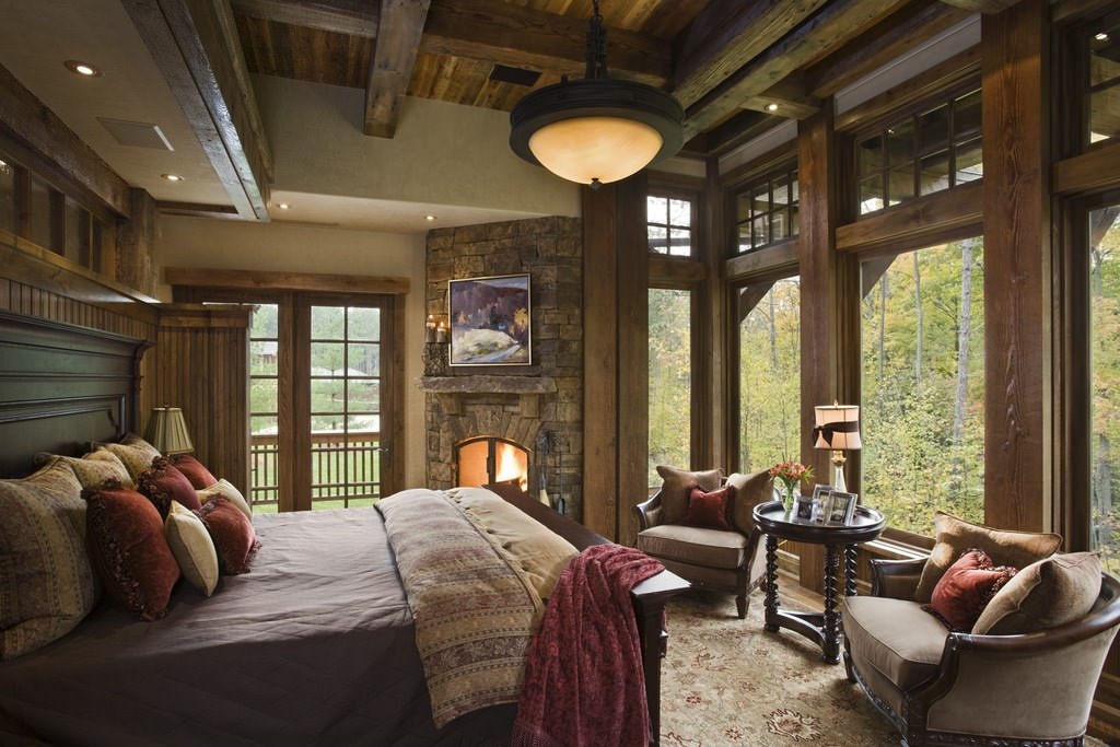 Image of: Rustic French Doors Exterior And Interior