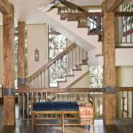 Staircase Wall Decor In Rustic Styles