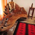 Teak Root Furniture Bench For Living Room
