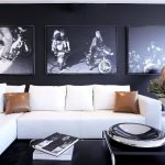 Best Minimalist Masculine Living Room Apartment Design