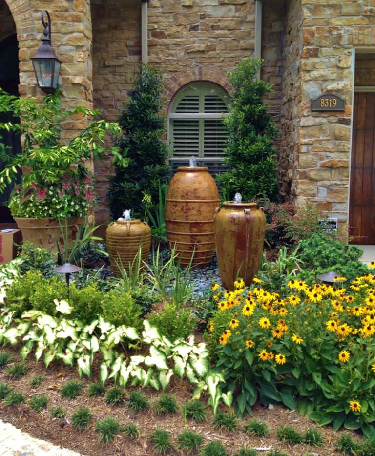 Image of: Best Outdoor Decor Water Fountains Images