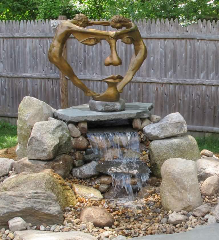Image of: Best Outdoor Decor Water Fountains In Art