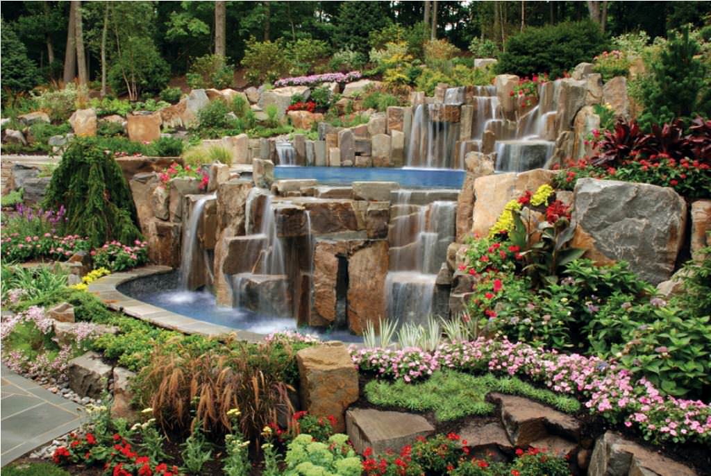 Image of: Best Outdoor Decor Water Fountains