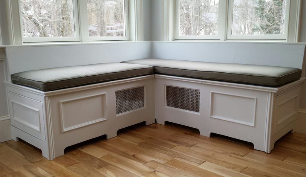 Image of: Corner Entryway Bench Style