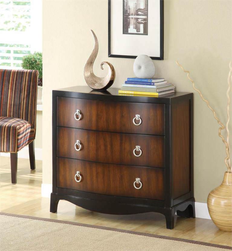 Image of: Corner Narrow Accent Cabinet