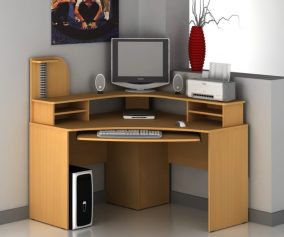 Corner Workstation Desk Design