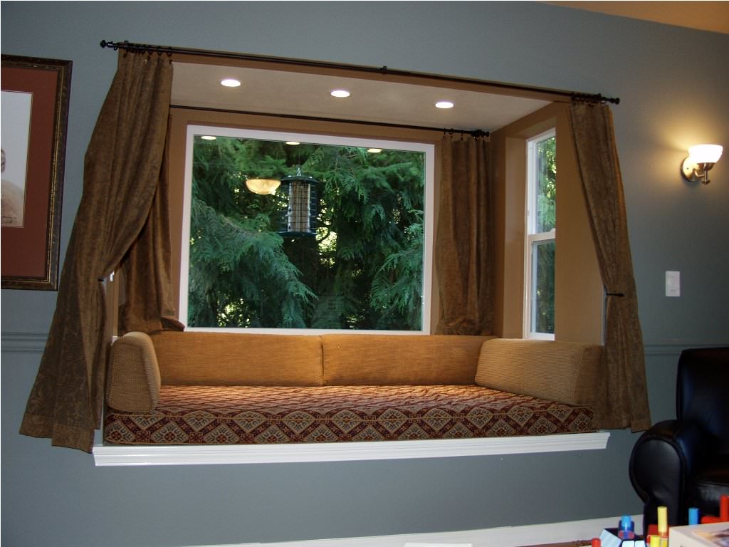 Image of: Curtains Bay Windows Ideas