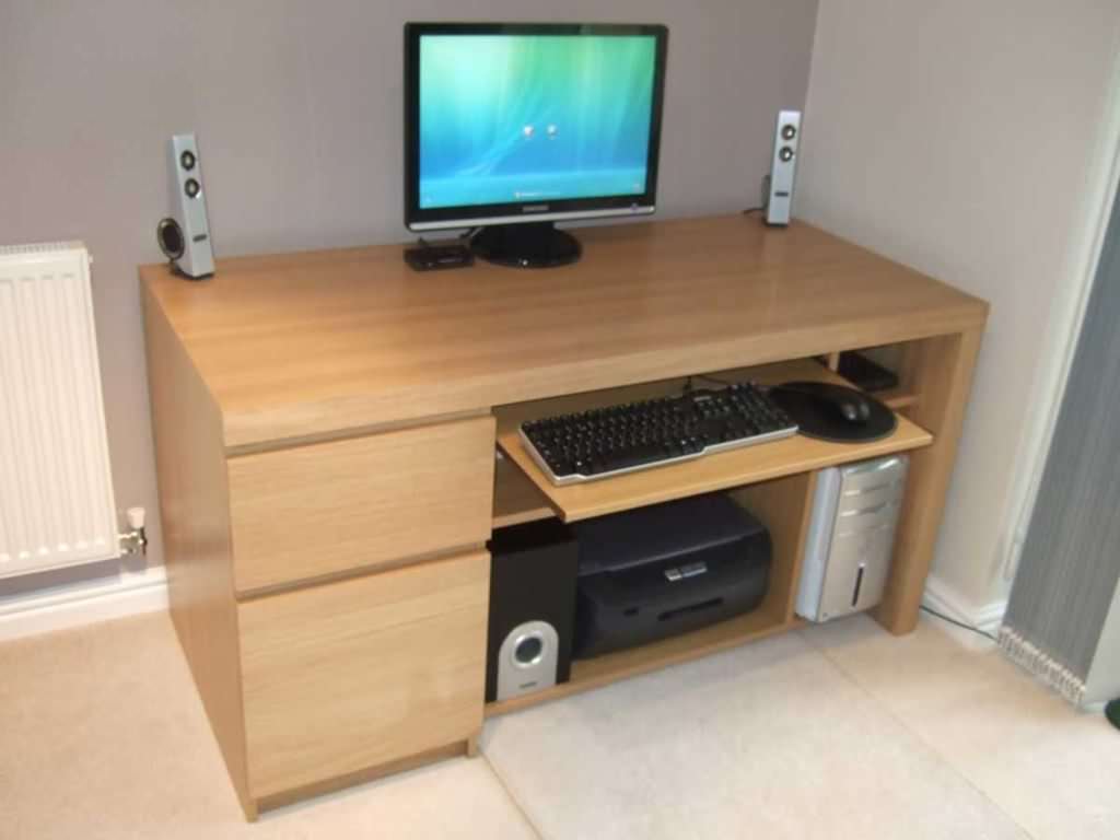 Image of: Diy Corner Workstation Desk