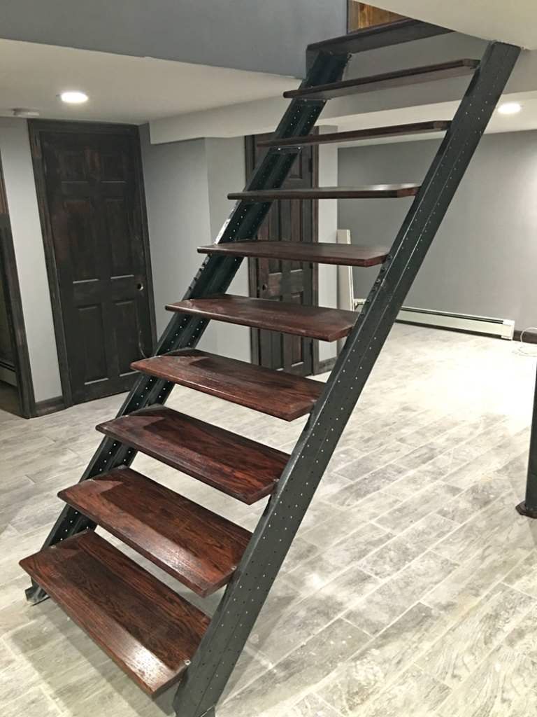Image of: Loft Access Stairs