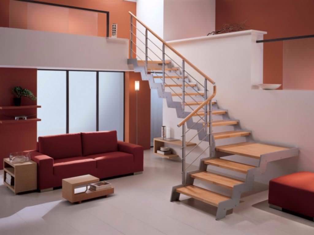 Image of: Loft Staircase Design