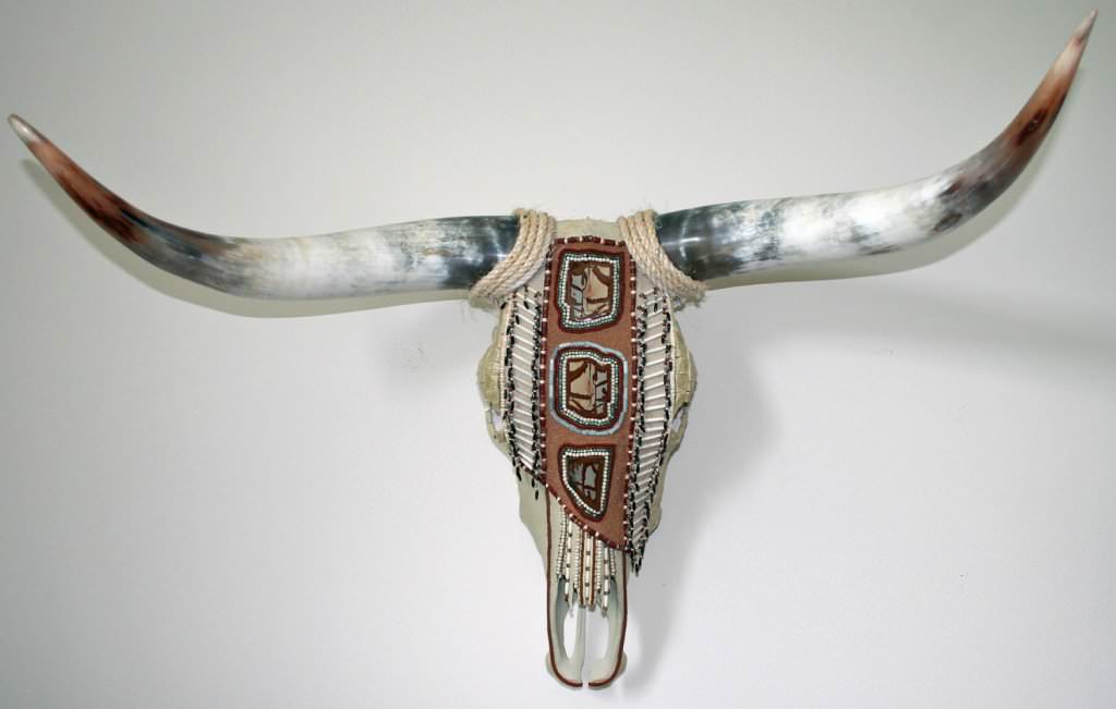 Native American Decorative Animal Skull