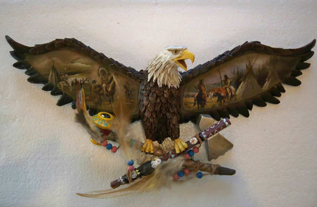 Image of: Native American Decorative Eagle