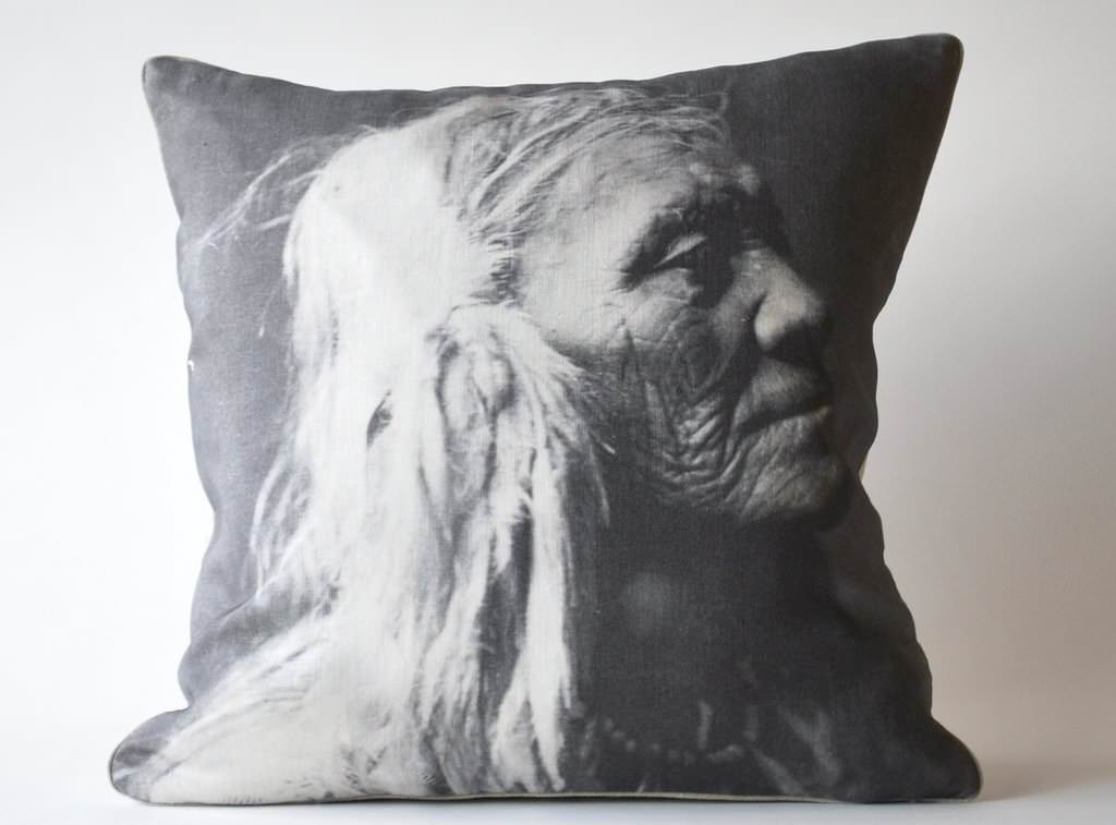 Image of: Native American Elder Decorative Pillows