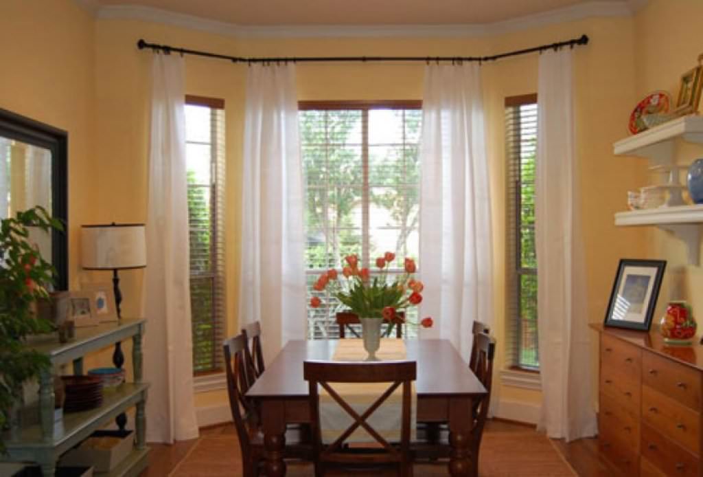 Pictures Of Window Shades Ideas For Bay Windows