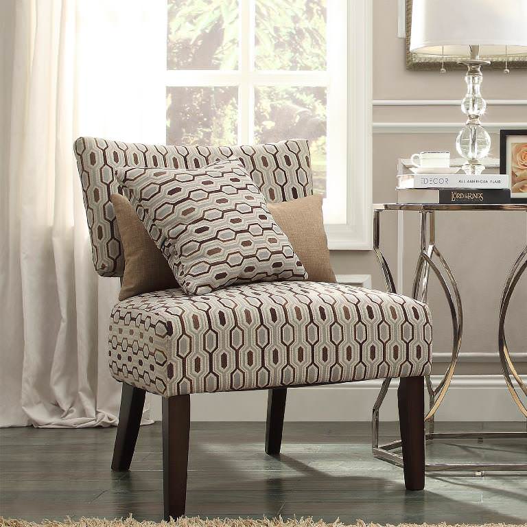 Image of: armless accent chair image no 7