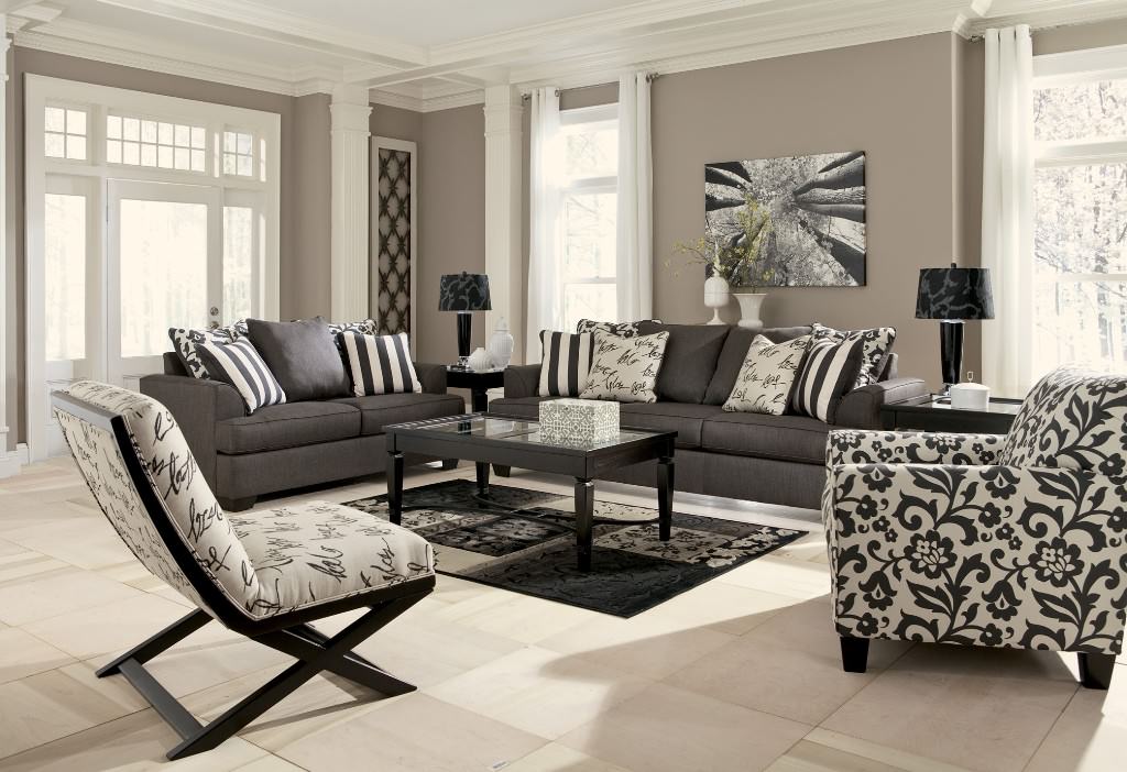 Image of: ashley furniture accent chairs