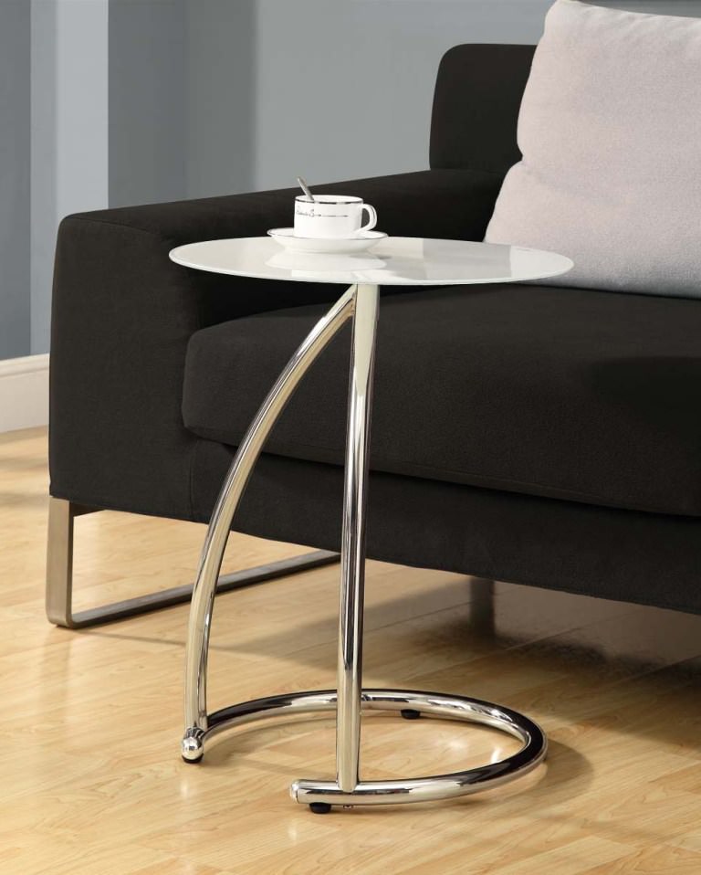 Image of: chrome accent table image no 5