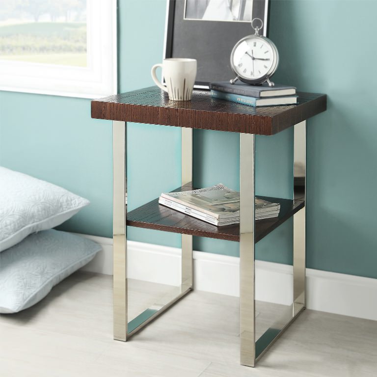 Image of: chrome accent table image no 6