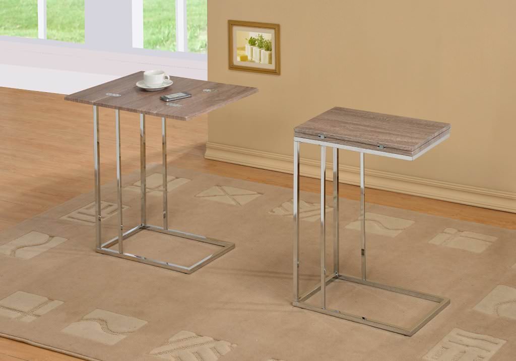 Image of: chrome accent table image no 9