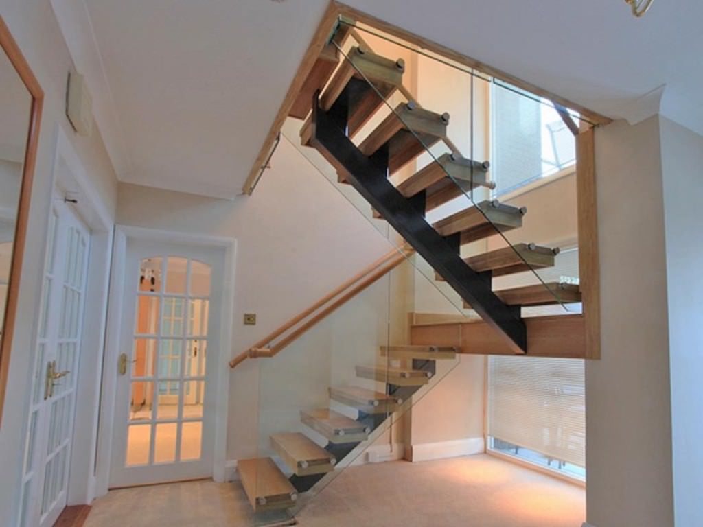 Image of: contemporary staircase makeover