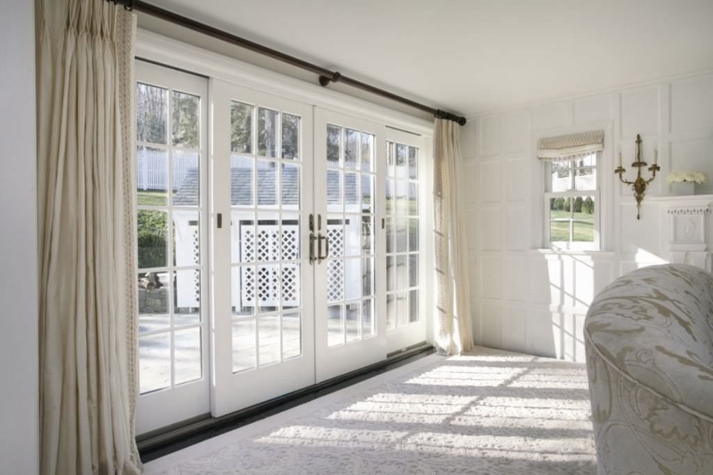 Image of: curtains for french doors ideas