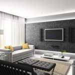 dark-living-room-paint-ideas-with-accent-wall
