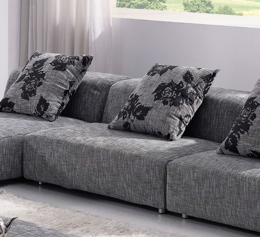 Image of: modern upholstery fabric couch