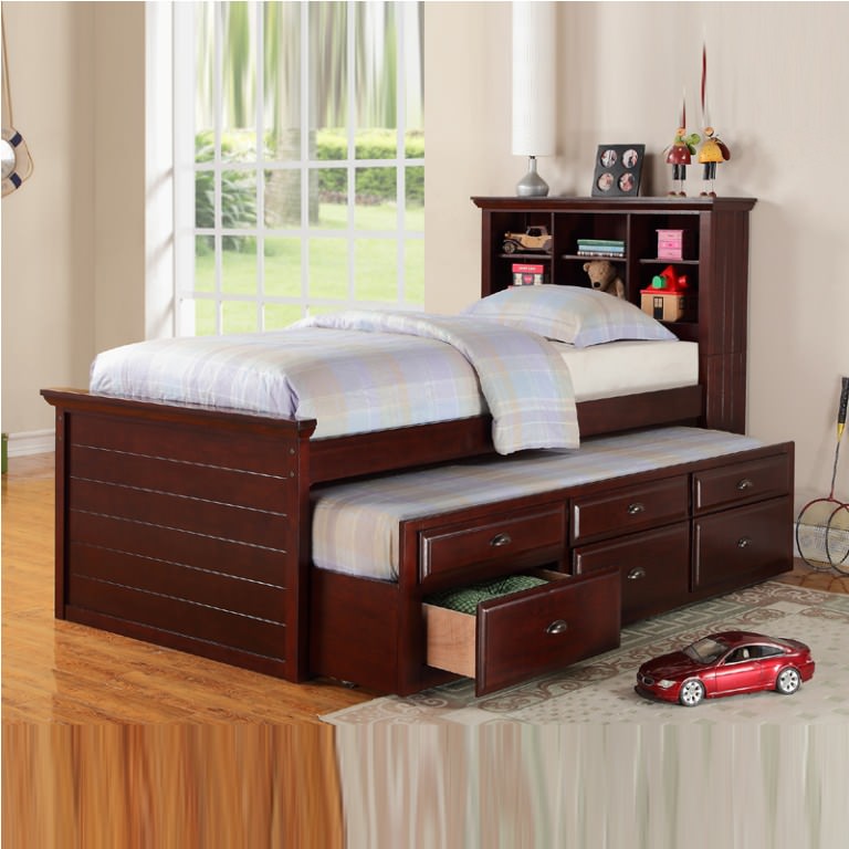 Image of: pottery barn sleigh bed for kids