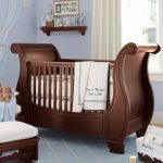 pottery-barn-sleigh-bed-for-nursery-rooms
