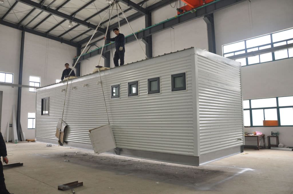 Image of: prefab rooms production