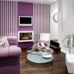 purple-living-room-paint-ideas-with-accent-wall