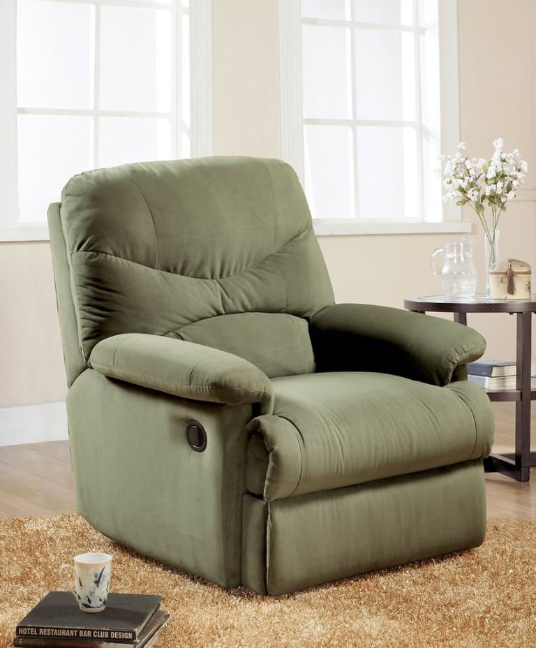 Image of: reclining accent chair