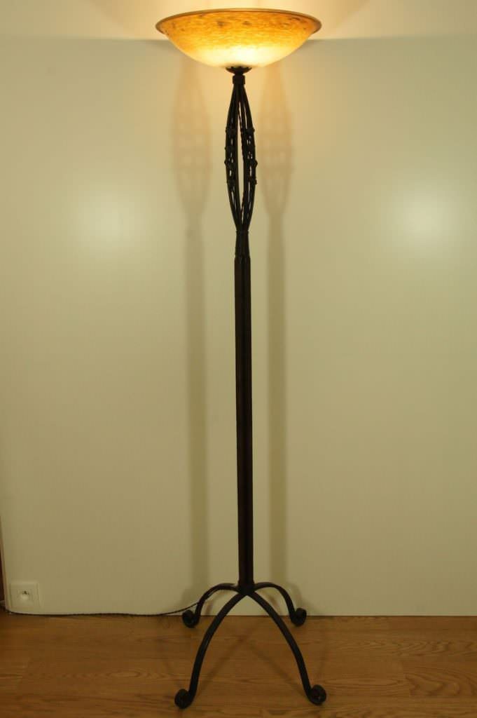 Image of: tall corner floor lamp