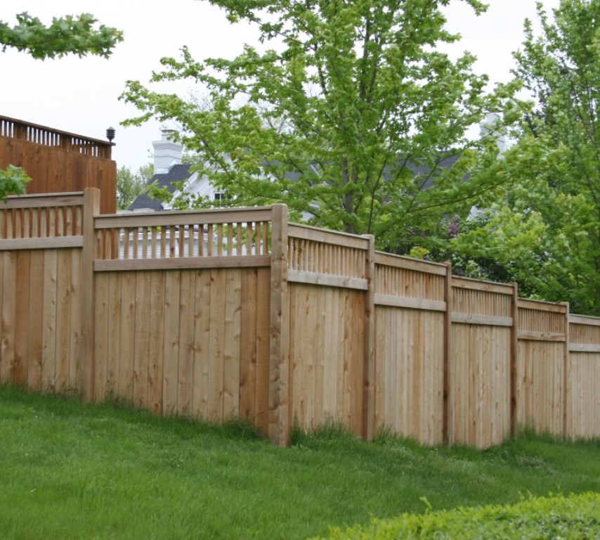 Image of: accent fence