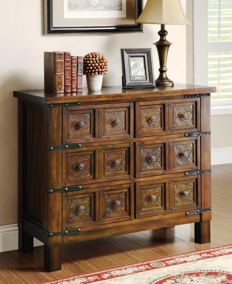 Image of: antique accent cabinets