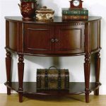 antique-style-half-moon-accent-table