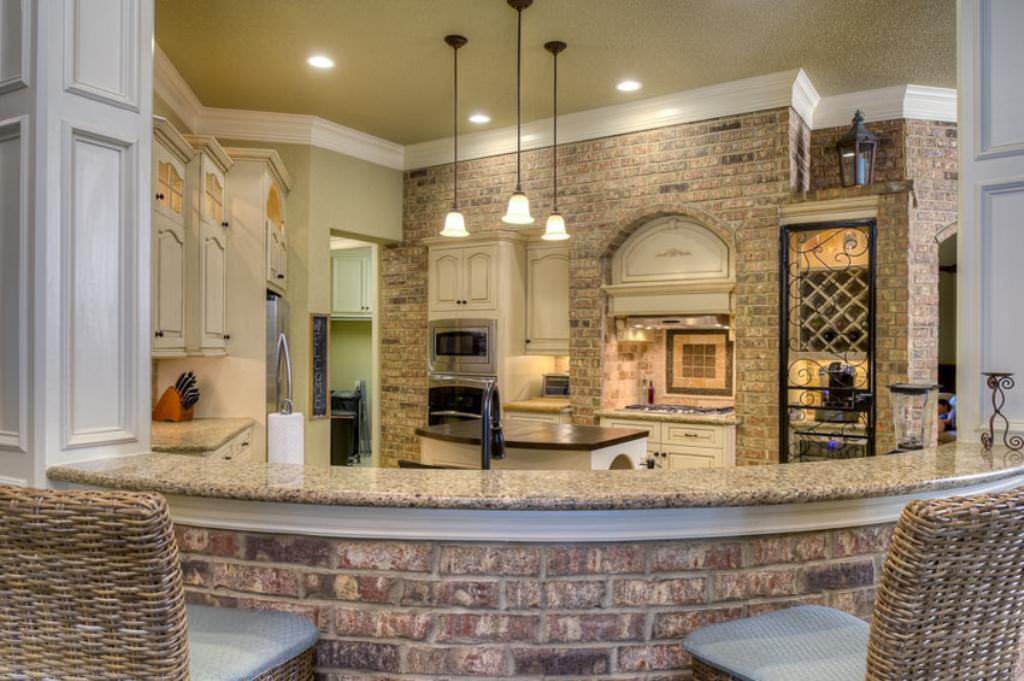 Image of: awesome brick accent wall idea