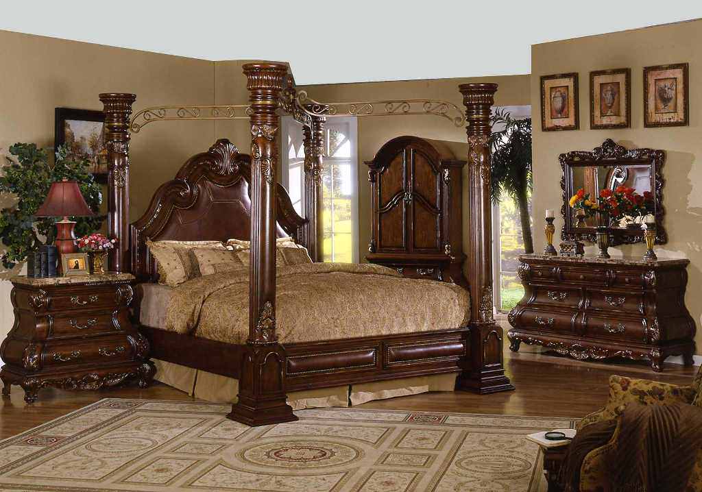 Image of: classy north shore king canopy bed
