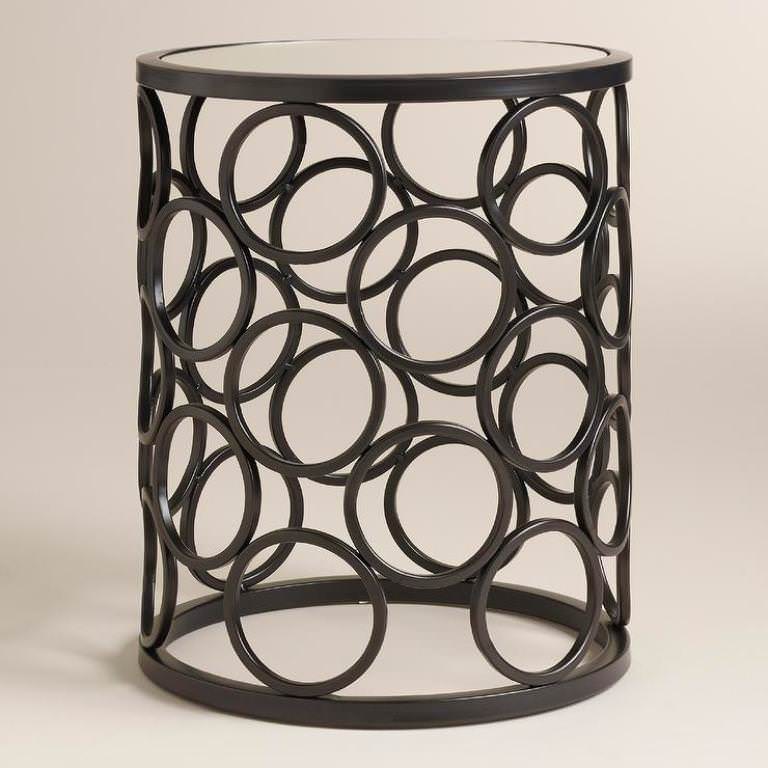 Image of: drum accent table