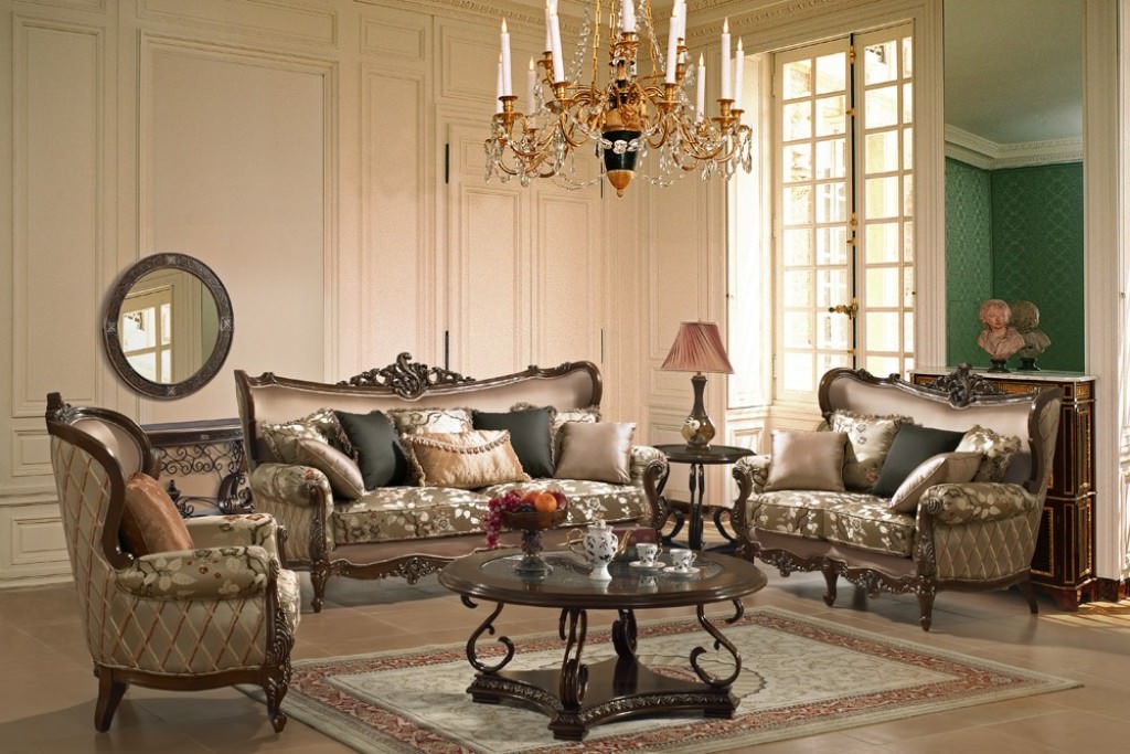 Image of: french accent chairs for living room ideas