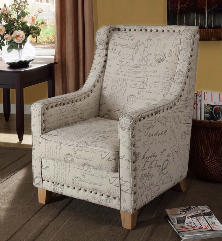Image of: french country accent chair