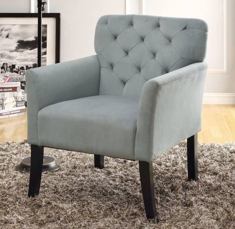 Image of: Grey IKEA Accent Chair